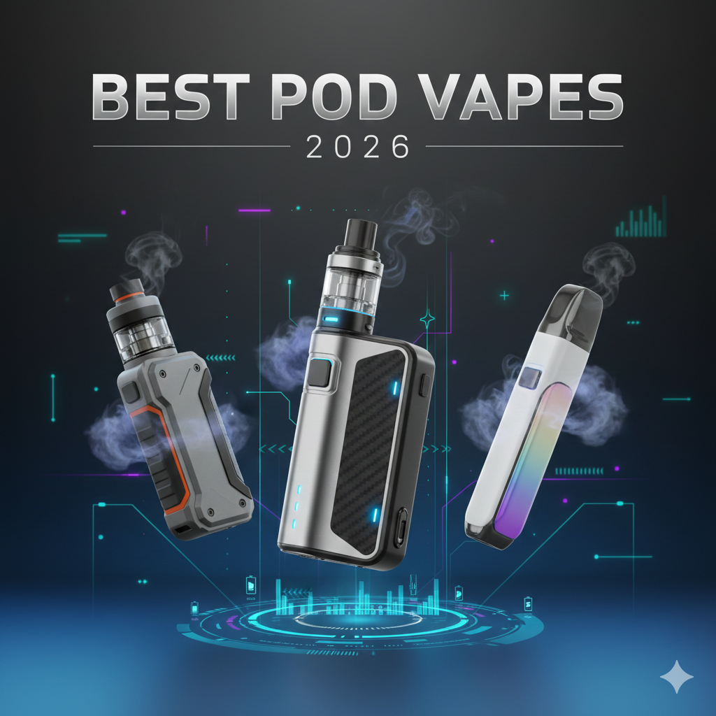 Best Pod Vapes 2026 Your Ultimate Guide to Top Pod Systems Vape4World Best Pod Vapes 2026 Your Ultimate Guide to Top Pod Systems Vape4World