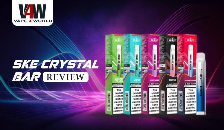is ske crystal vape good SKE Crystal Bar Disposable Vapes Review - All Weather Vapes main image 1