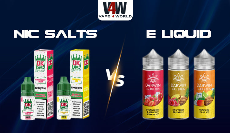 Nic Salts vs E-Liquids: Which One Should You Choose? Vape4World Nic Salts vs E-Liquids: Which One Should You Choose? Vape4World
