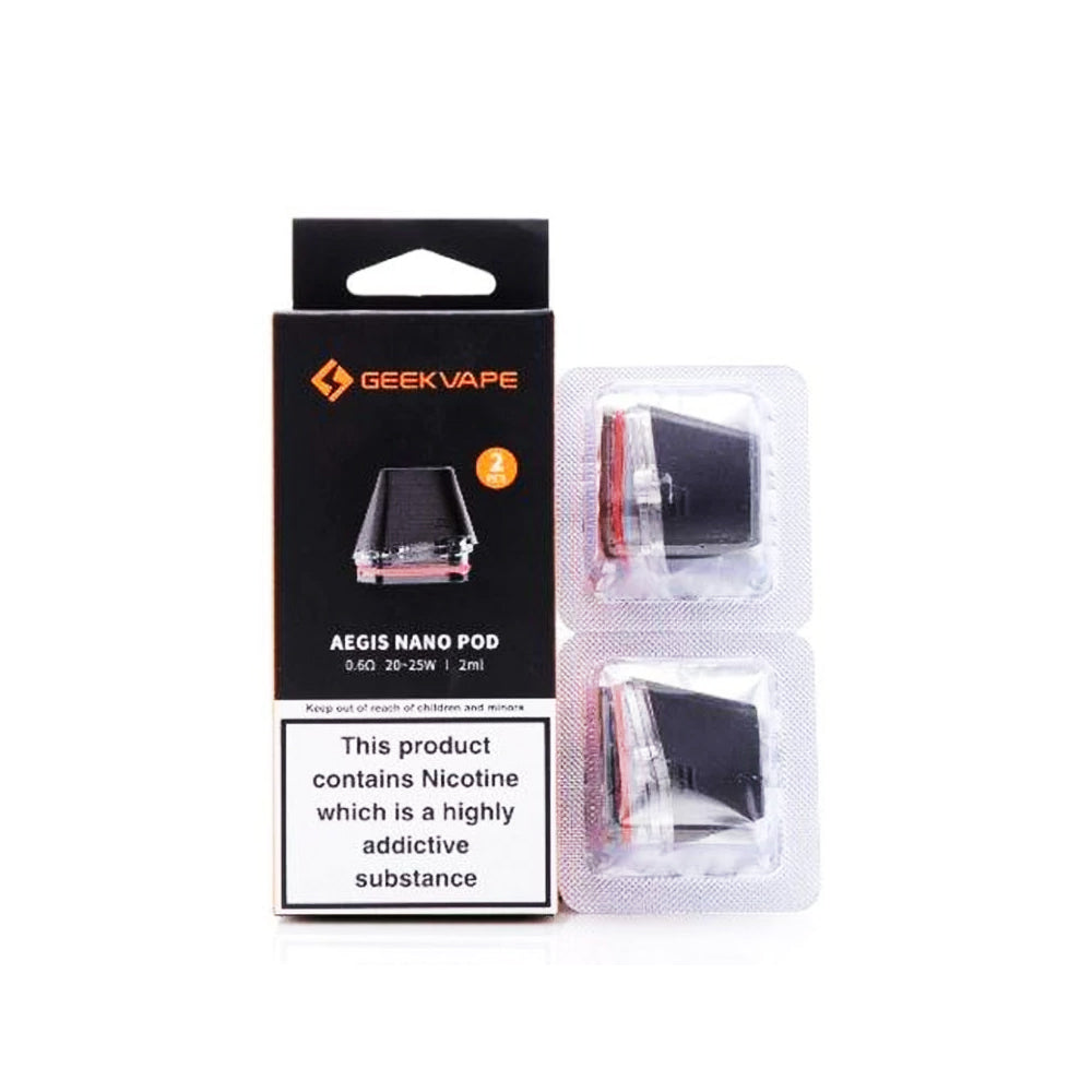 Geekvape Aegis Nano 0.6 Replacement Pods Vape4World Geekvape Aegis Nano 0.6 Replacement Pods Vape4World