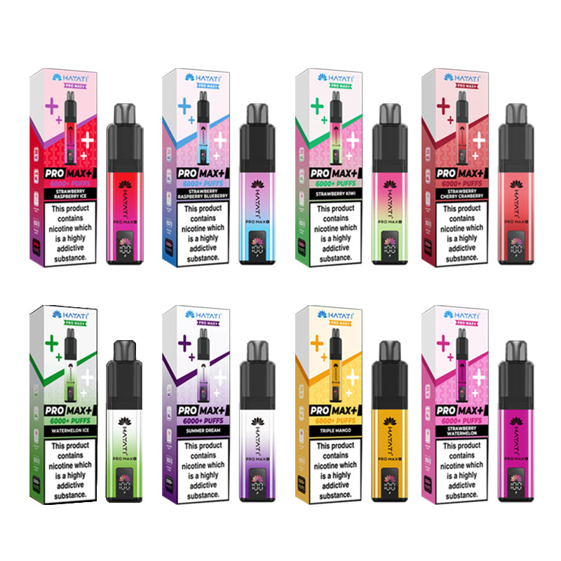 Hayati Pro Max Plus 6000-6K Puffs 20mg Prefilled Pod Vape Kit Vape4World Hayati Pro Max Plus 6000-6K Puffs 20mg Prefilled Pod Vape Kit Vape4World