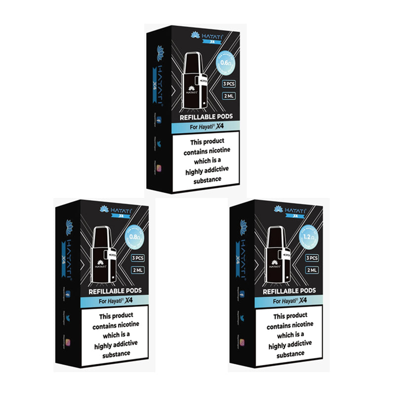 Hayati X4 Replacement Pods Vape4World Hayati X4 Replacement Pods Vape4World