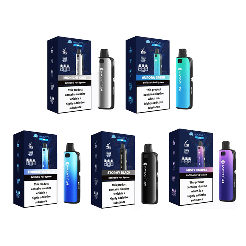 Hayati X4 Pod Vape Kit Vape4World Hayati X4 Pod Vape Kit Vape4World