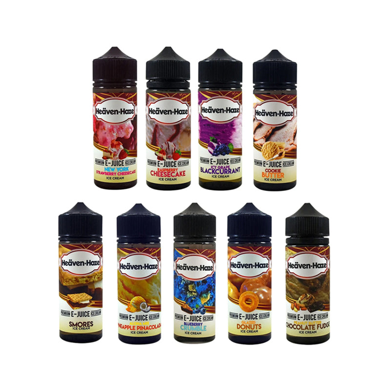 Heaven Haze Ice-cream 100ml Shortfill E liquid Vape4World Heaven Haze Ice-cream 100ml Shortfill E liquid Vape4World