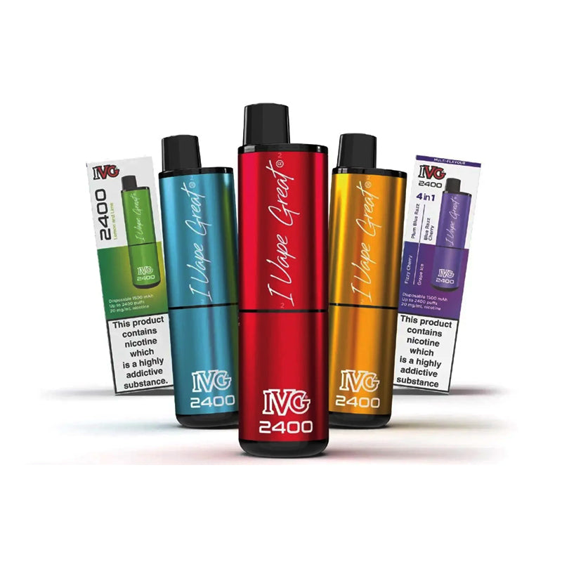 IVG 2400 Disposable Vape Kit | 4 For 10.75 | Vape4World IVG 2400 Disposable Vape Kit | 4 For 10.75 | Vape4World
