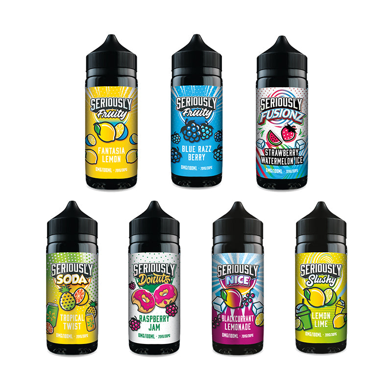 Seriously Fruity 100ml E Liquid Shortfill Vape Juice Vape4World Seriously Fruity 100ml E Liquid Shortfill Vape Juice Vape4World