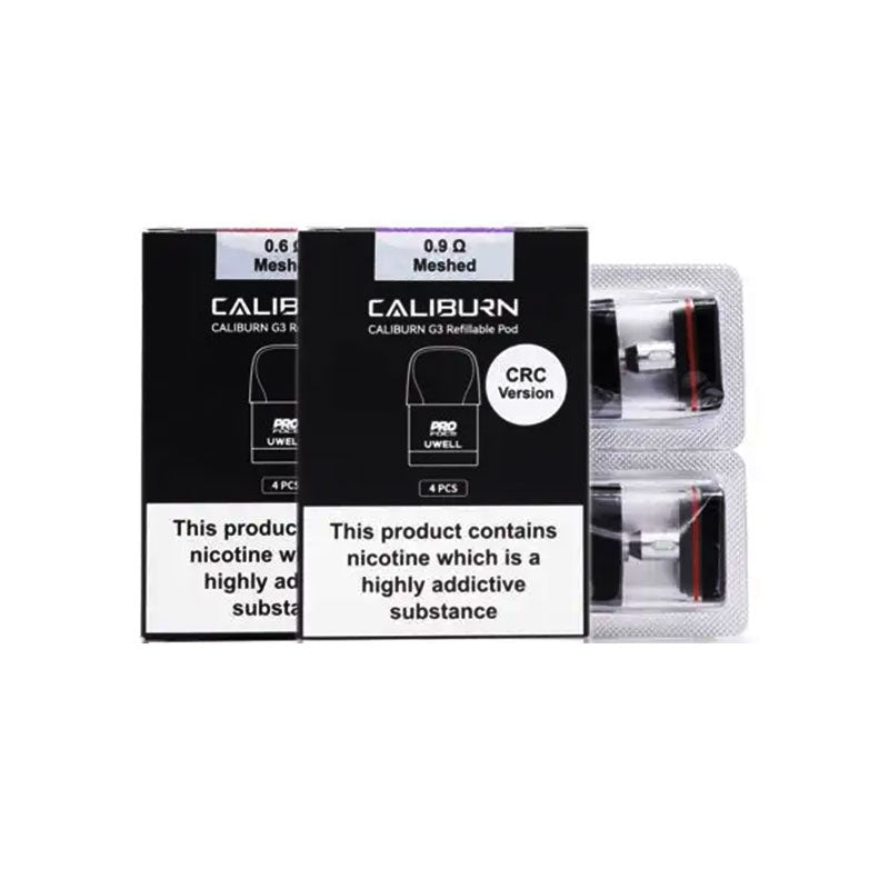 Uwell Caliburn G3 Pods (Pack of 4) - Vape 4World Vape4World Uwell Caliburn G3 Pods (Pack of 4) - Vape 4World Vape4World