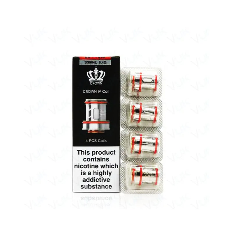 Uwell Crown IV Replacement Coils (Pack of 4) | 9.49  Vape4World