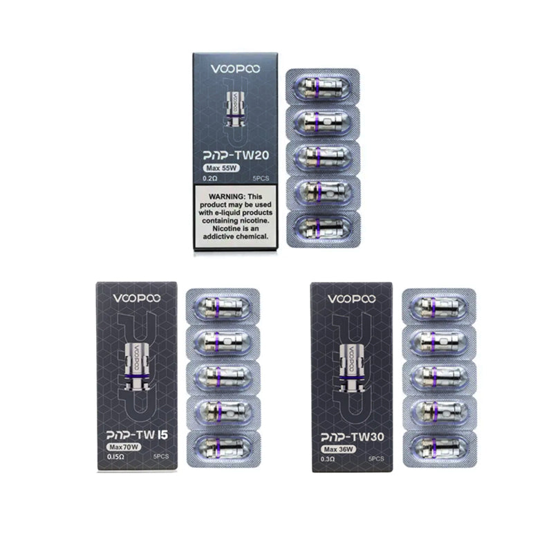 Voopoo Pnp TW30-TW20-TW15 Replacement Coils Vape4World Voopoo Pnp TW30-TW20-TW15 Replacement Coils Vape4World