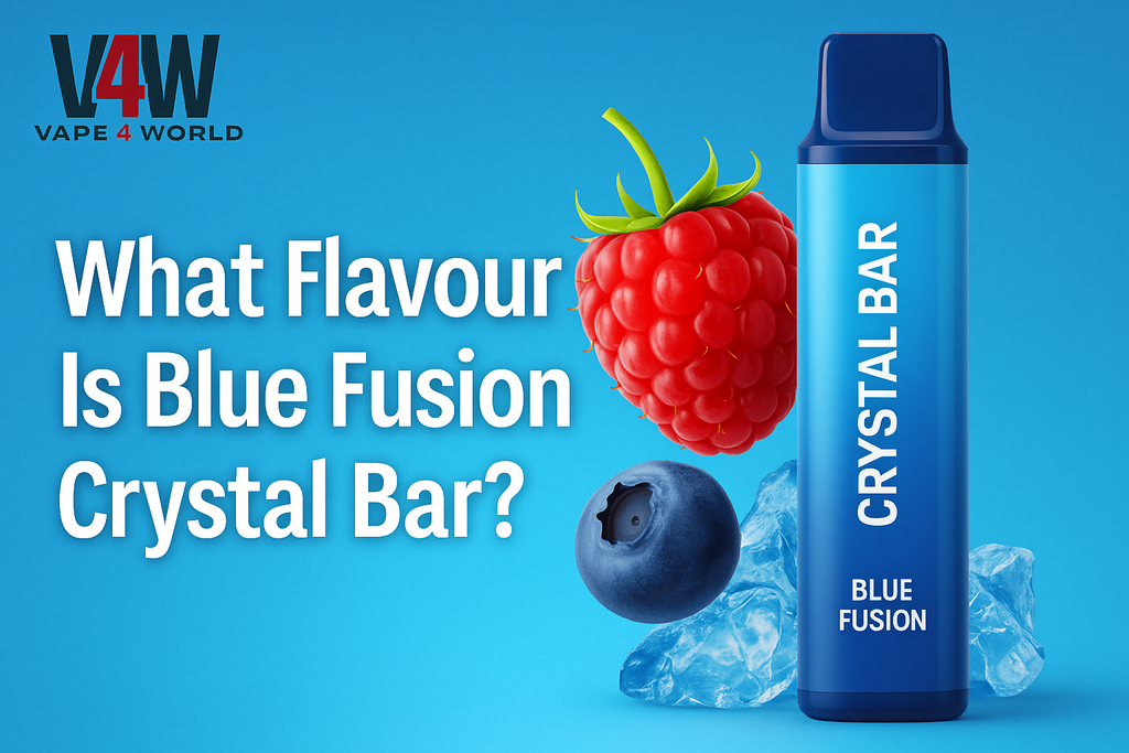 What Flavour Is Blue Fusion Crystal Bar? – Vape4World
