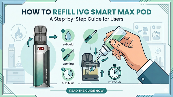 How to Refill IVG Smart Max Pod