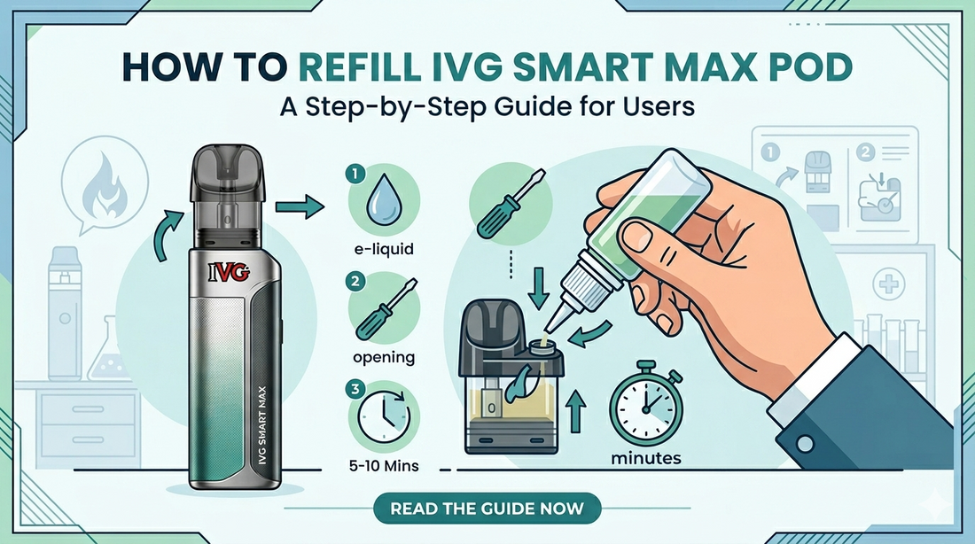 How to Refill IVG Smart Max Pod