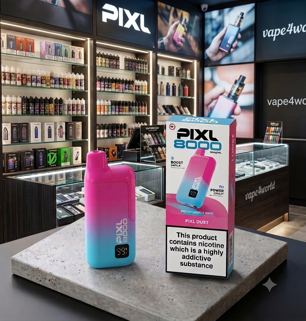 PIXL 8000 Prefilled Pod Vape Kit Review. The Best Disposable Vape Alternative in the UK