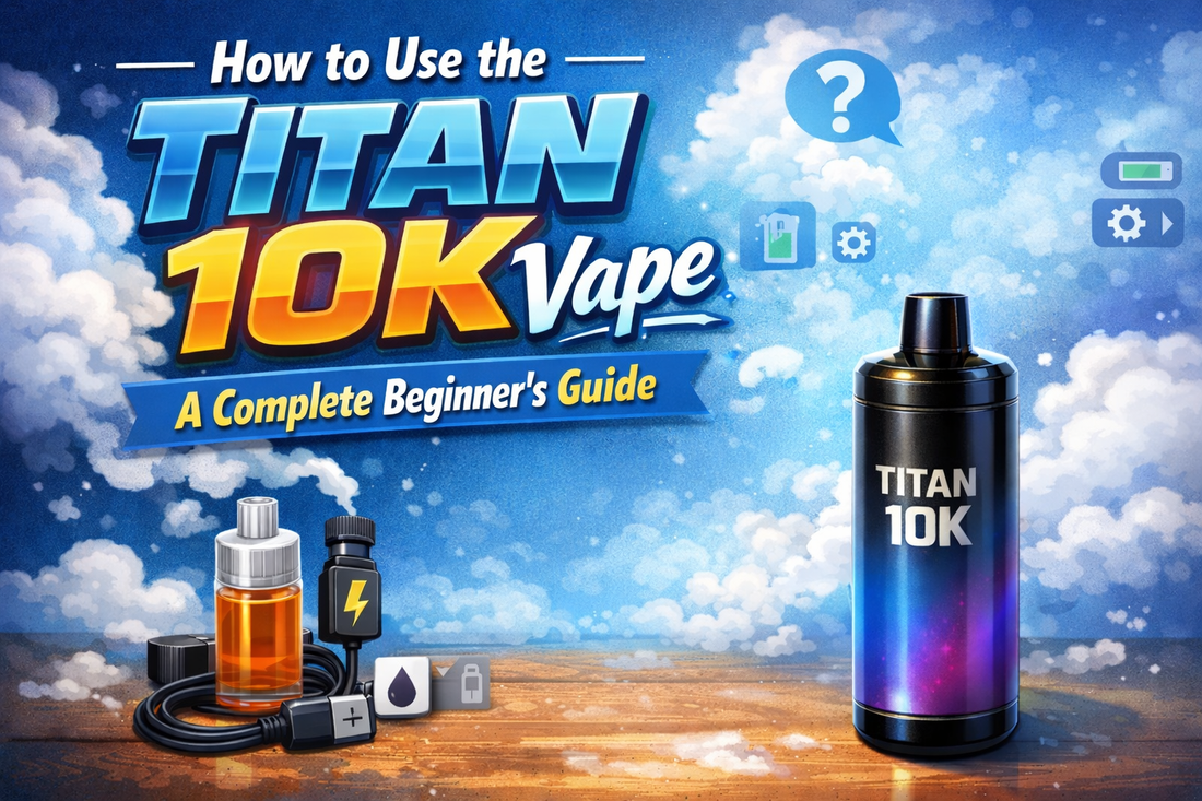 How to Use the Titan 10K Vape – A Complete Beginner’s Guide