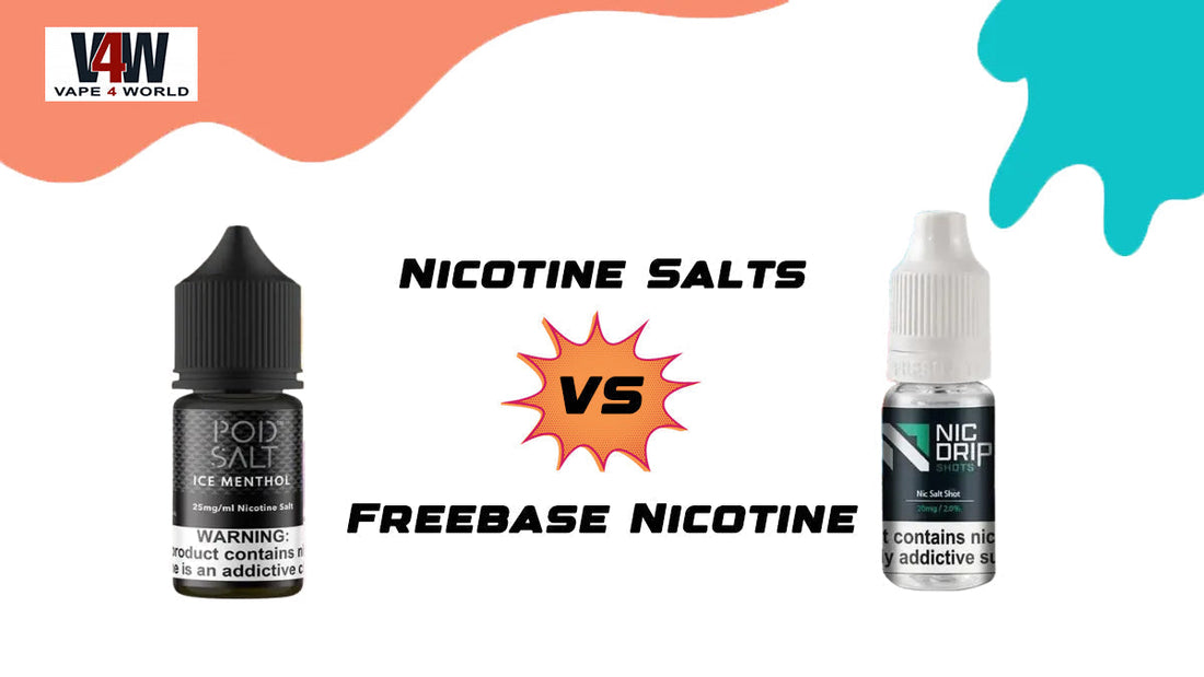 Nic Salt vs Freebase Nicotine: Which is Better? Vape4World Nic Salt vs Freebase Nicotine: Which is Better? Vape4World