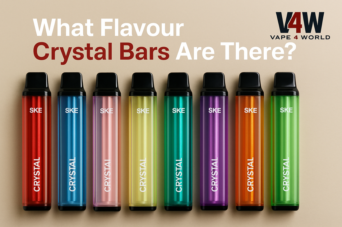 What Flavour Crystal Bars Are There? Complete 2025 Guide