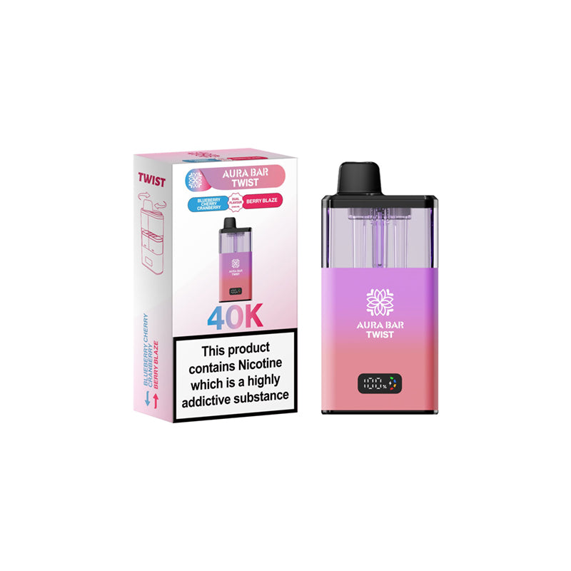 Aura-Bar-Twist-40K-Pod-Vape-Kit-Blueberry-Cherry-Cranberry-Berry-Blaze