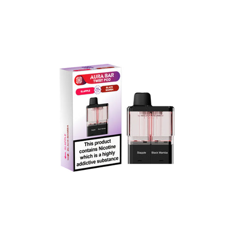 Aura-Bar-twist-40K-Prefilled-Pods-Slapple-Black-Mamba