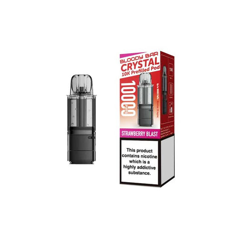 Bloody Bar Crystal 10K 20mg Prefilled Replacement Pods
