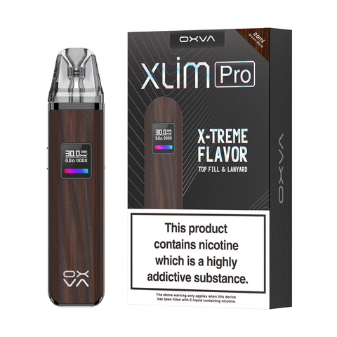 Xlim Pro Pod Kit Brown Wood