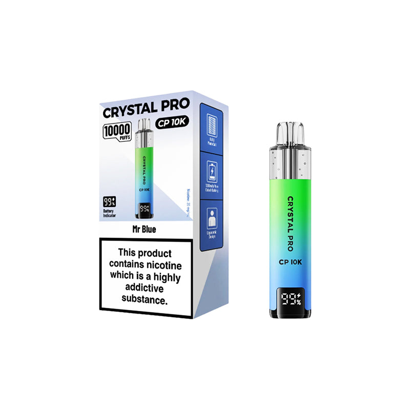 Crystal Pro CP 10K 20mg Prefilled Pod Vape Kit Vape4World Crystal Pro CP 10K 20mg Prefilled Pod Vape Kit Vape4World