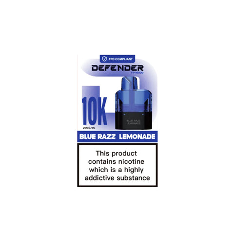 Defender F1 -10K 20mg Prefilled Replacement Pods