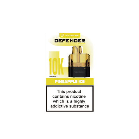 Defender F1 -10K 20mg Prefilled Replacement Pods