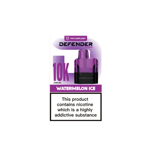 Defender F1 -10K 20mg Prefilled Replacement Pods