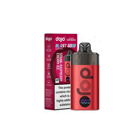 Dojo-Blast-6000-Disposabla-Vape-Straw-Raspberry-Cherry-Ice