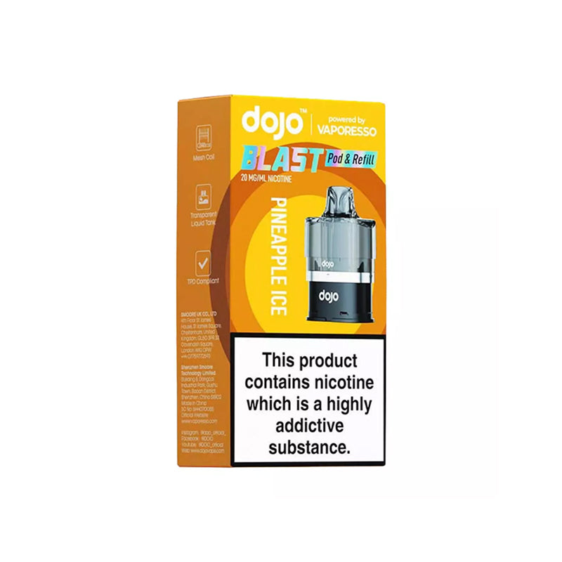 Dojo-Blast-6000-Prefilled-Pods-Pineapple-Ice