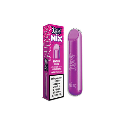 Doozy Nix 600 Puffs 20mg Disposable Vape Kit
