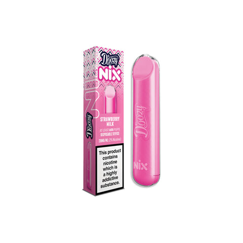 Doozy Nix 600 Puffs 20mg Disposable Vape Kit