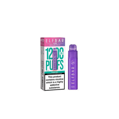 Elf-Bar-1200-Pod-Vape-Kit-Purple-Mint  800 × 800px