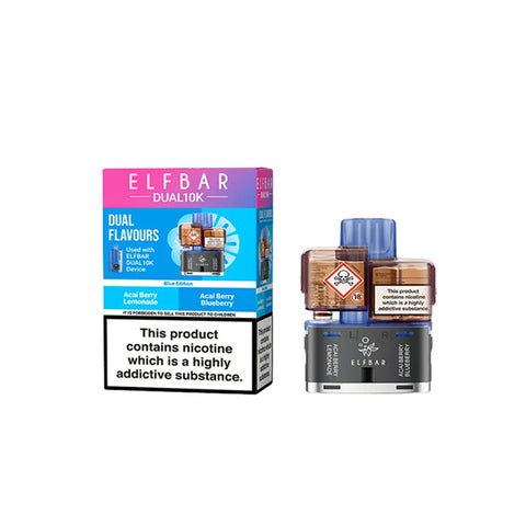 Elf Bar Dual 10K Prefilled Replacement Pods