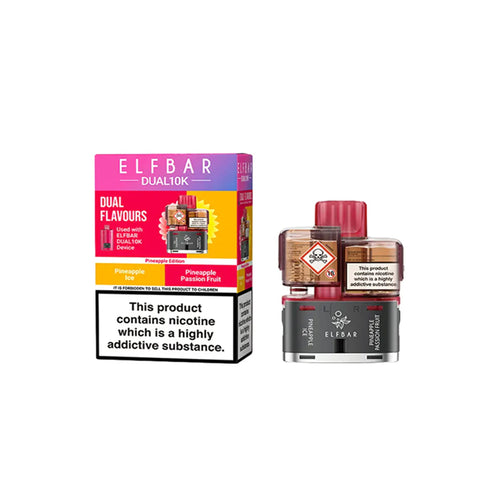 Elf Bar Dual 10K Prefilled Replacement Pods