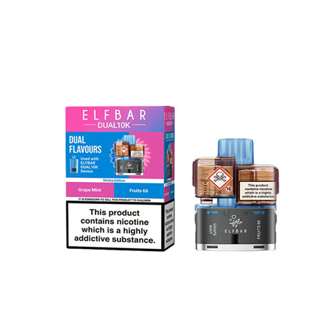 Elf Bar Dual 10K Prefilled Replacement Pods