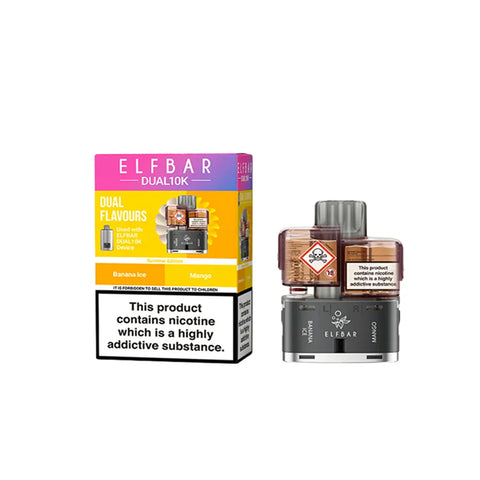 Elf Bar Dual 10K Prefilled Replacement Pods