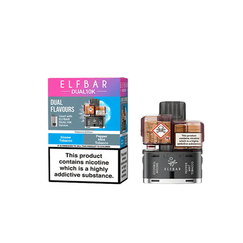 Elf Bar Dual 10K Prefilled Replacement Pods