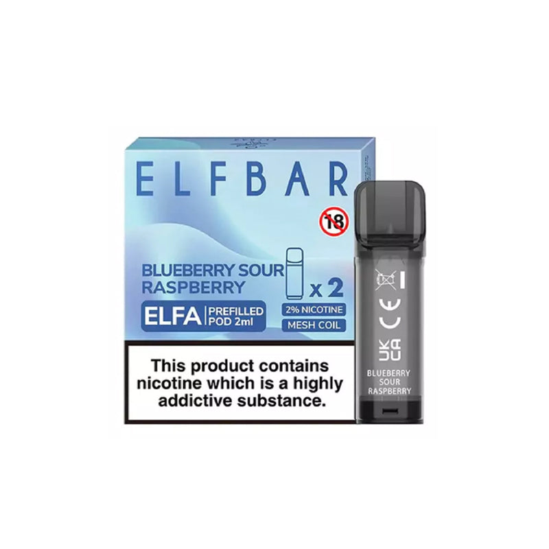 Elf-Bar-Elfa-Pre-filled-Pods-Blueberry-Sour-Raspberry  800 × 800px