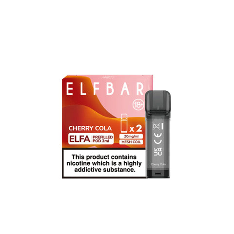 Elf-Bar-Elfa-Pre-filled-Pods-Elf-Cherry-Cola  800 × 800px