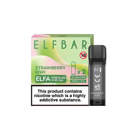 Elf-Bar-Elfa-Pre-filled-Pods-Strawberry-Kiwi  800 × 800px