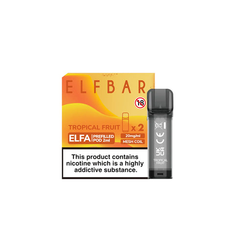 Elf-Bar-Elfa-Pre-filled-Pods-Tropical-Fruit  800 × 800px