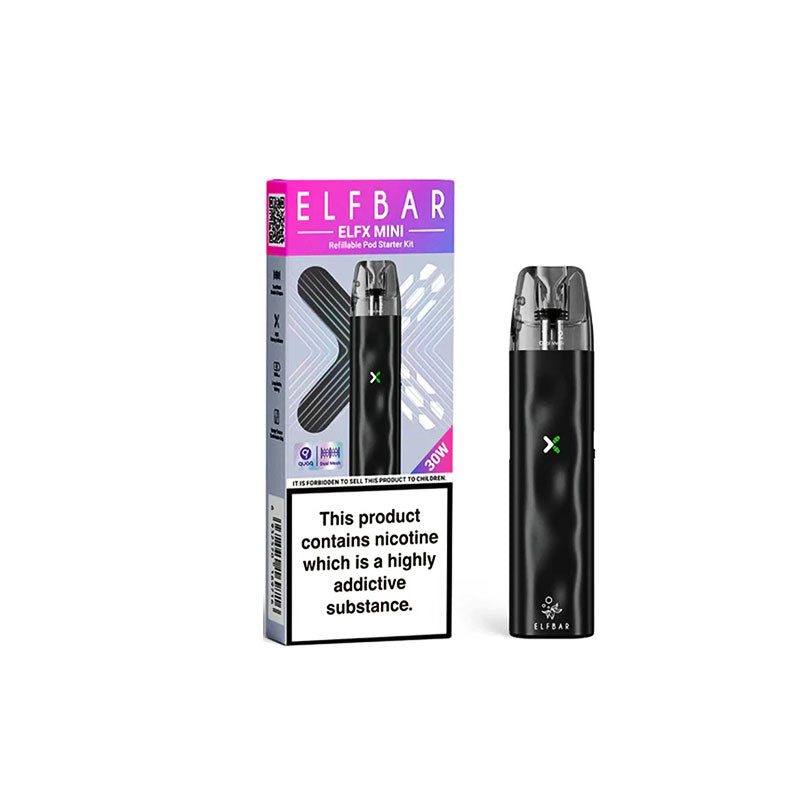 Elf Bar ELFX Mini 1000mAh Pod Vape Kit | Vape 4 World Vape4World Elf Bar ELFX Mini 1000mAh Pod Vape Kit | Vape 4 World Vape4World