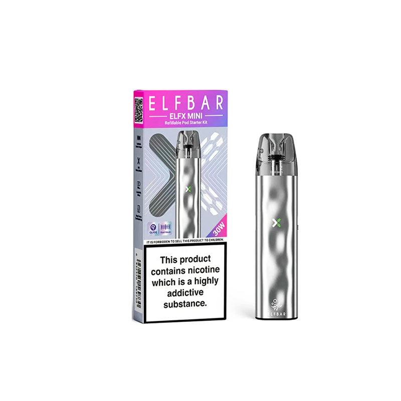 Elf Bar ELFX Mini 1000mAh Pod Vape Kit | Vape 4 World Vape4World Elf Bar ELFX Mini 1000mAh Pod Vape Kit | Vape 4 World Vape4World