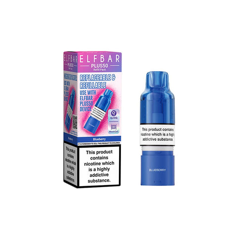 Elf Bar Plus 50 Prefilled Replacement Pods