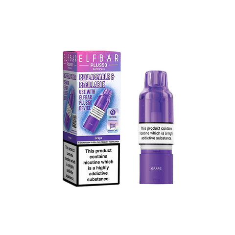 Elf Bar Plus 50 Prefilled Replacement Pods