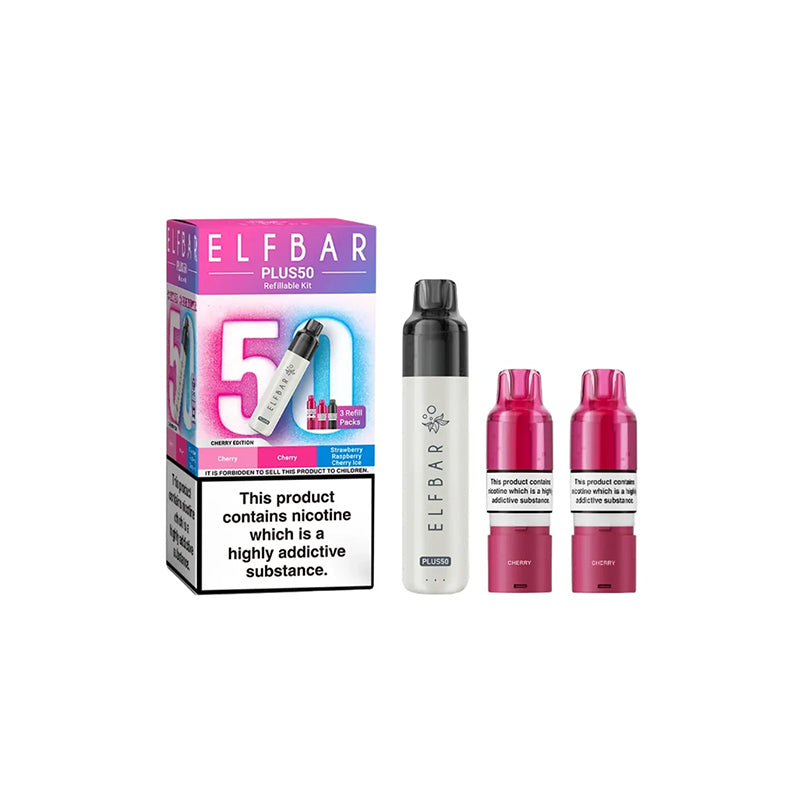Elf Bar Plus 50 20mg Prefilled Pod Vape Kit Vape4World Elf Bar Plus 50 20mg Prefilled Pod Vape Kit Vape4World