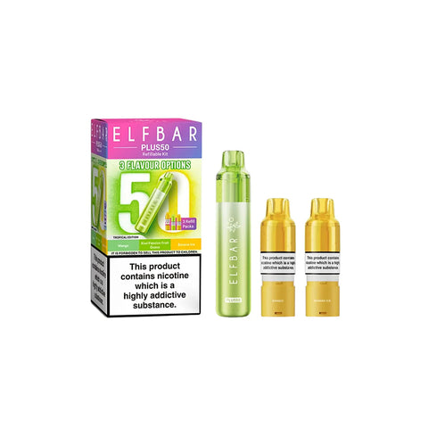 Elf Bar Plus 50 20mg Prefilled Pod Vape Kit