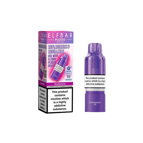 Elf Bar Plus 50 Prefilled Replacement Pods