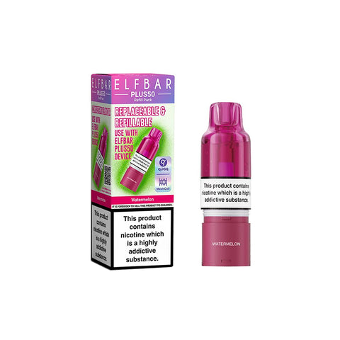 Elf Bar Plus 50 Prefilled Replacement Pods
